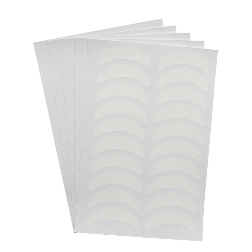 Eyelash Extension Adhesive - まつげエクステ用ジェルパッチ,100パーツセット,ナチュラル,ホワイト,セパレーター,ステッカー,メイクアップツール