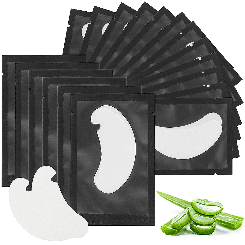 Eyelash Extension Eye Mask - まつげエクステ用アイパッチ,メイクアップパッチ,ステッカー,消耗品,50ペア,100ペア,200ペア