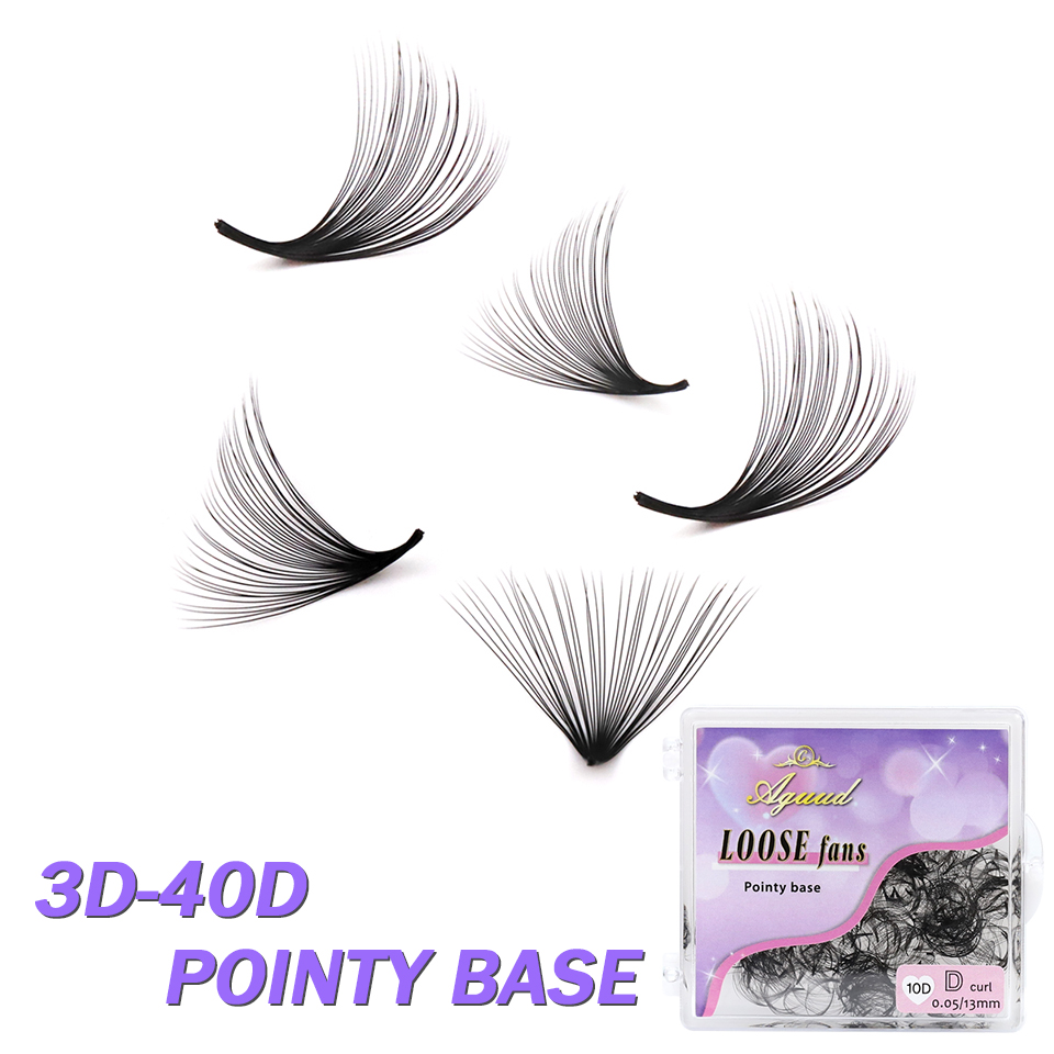 Eyelash Extension Russian Volume - AGUUD 30D 40D クラスタールーズファン ラッシュ 7mm