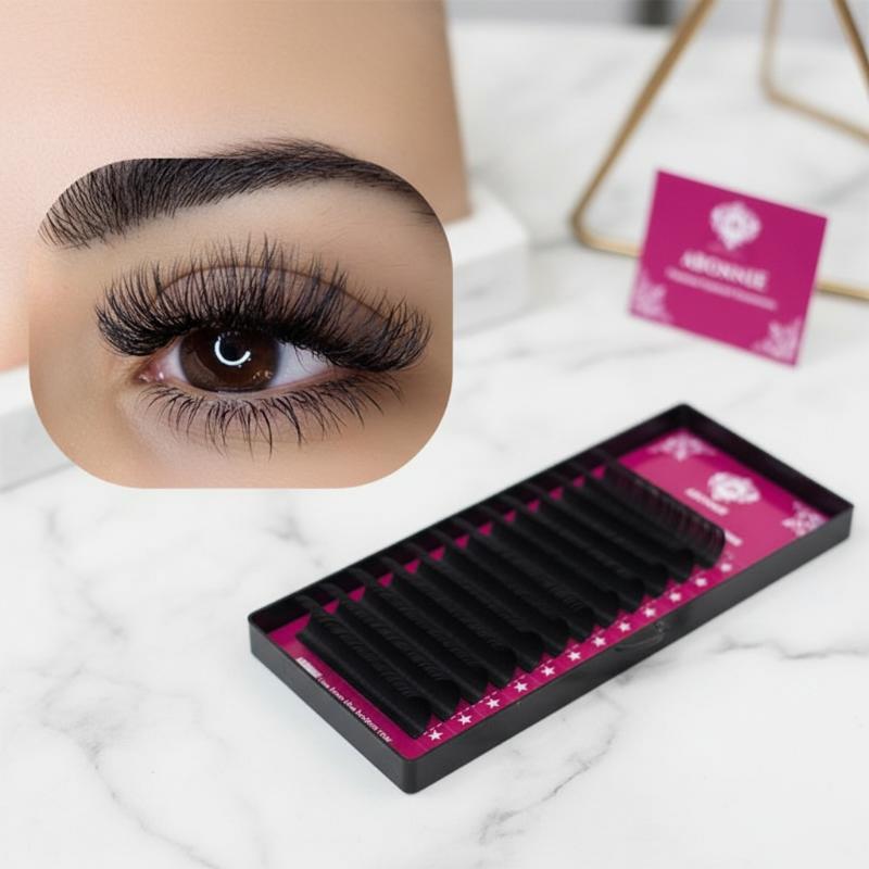 まつげエクステンション個別ミックスサイズミンクまつげプレミア - Eyelash Extension Volume Lashes のレビューと価格