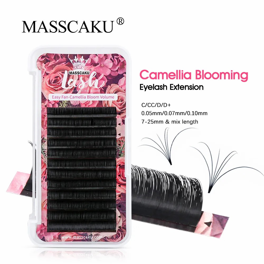 MASSCAKU イージーファニングボリュームメガまつげエク - Mega Volume Lash のレビューと価格