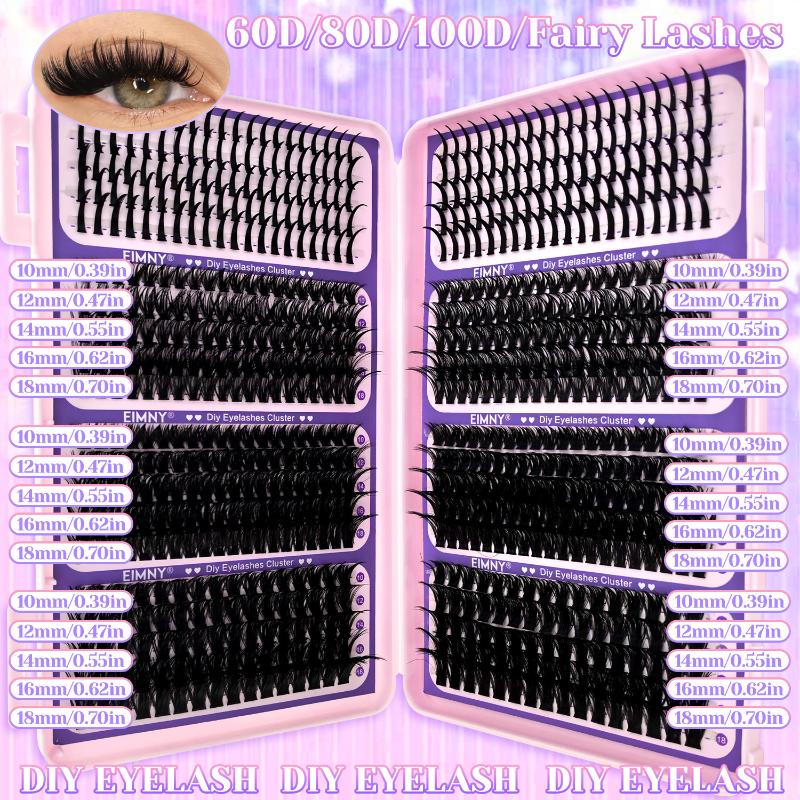 新しいまつげクラスターDIYまつげエクステミックストレイナチ - Eyelash Extension Cluster のレビューと価格