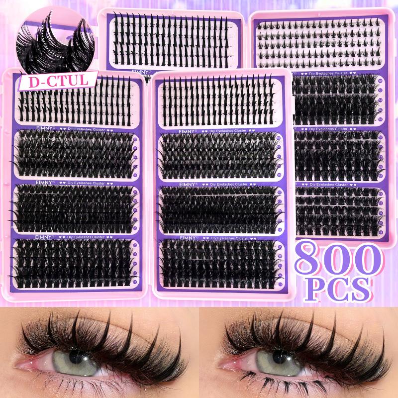 新しいまつげクラスターDIYまつげエクステミックストレイナチ - Eyelash Extension Cluster のレビューと価格