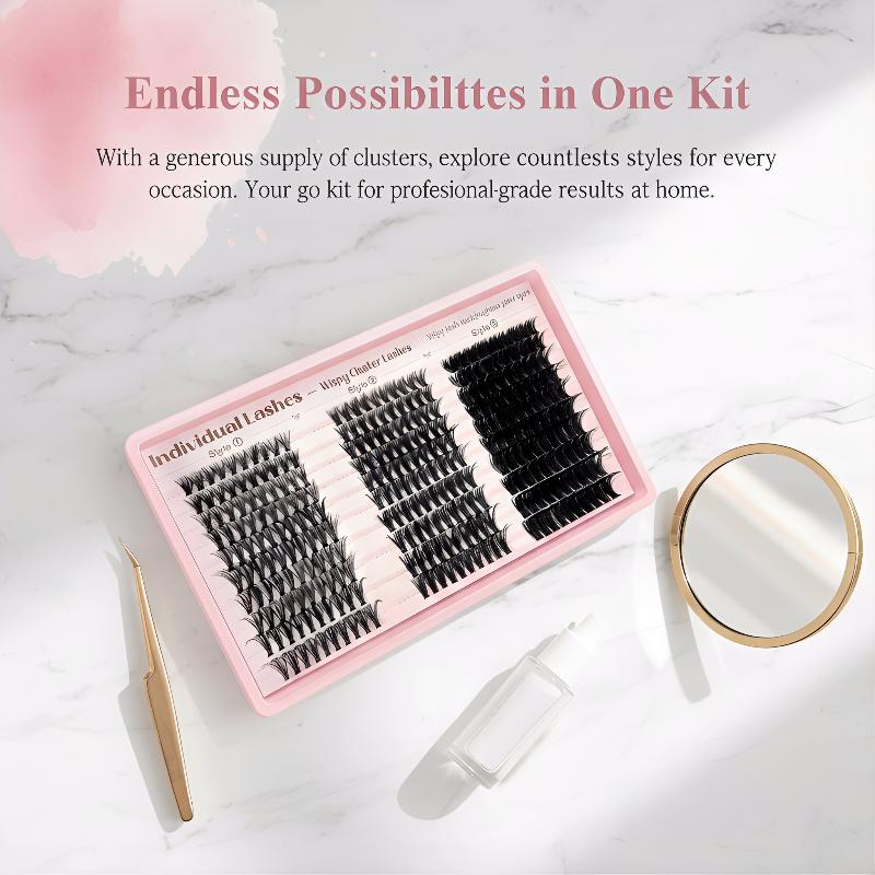 DIYまつげエクステキット スパイク付きまつげエクステンショ - Eyelash Extension Volume Lashes のレビューと価格