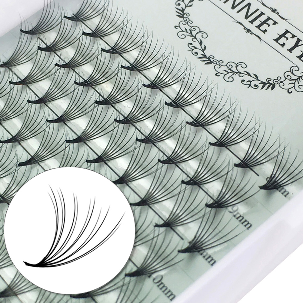 新しいカメリアプレメイドボリュームファン 10D/12D/1 - Eyelash Extension Volume Cat Eye のレビューと価格