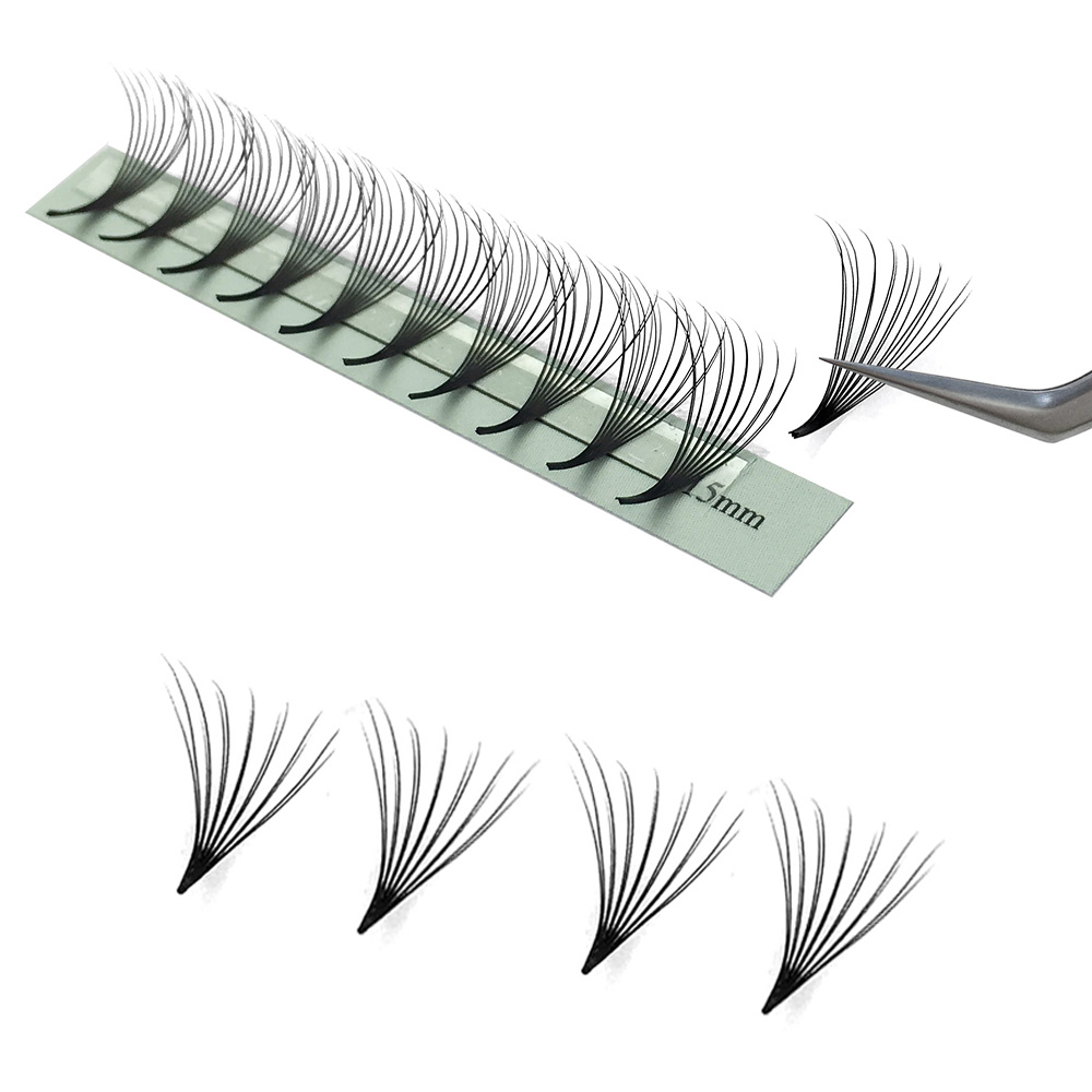 新しいカメリアプレメイドボリュームファン 10D/12D/1 - Eyelash Extension Volume Cat Eye のレビューと価格