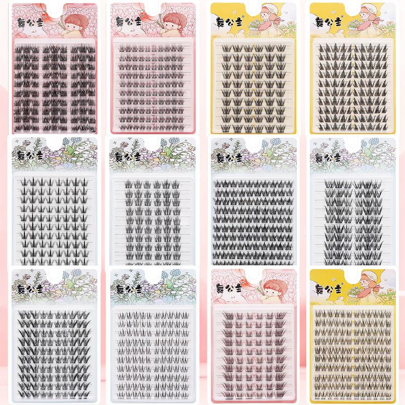 激安セール 10列 個別つけまつげ 8-13mm クラスター - Eyelash Extension Cluster のレビューと価格