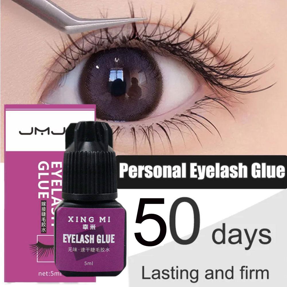 5ml速乾性強力つけまつげエクステ用接着剤、持続期間50日、 - Eyelash Extension Eye Irritation のレビューと価格
