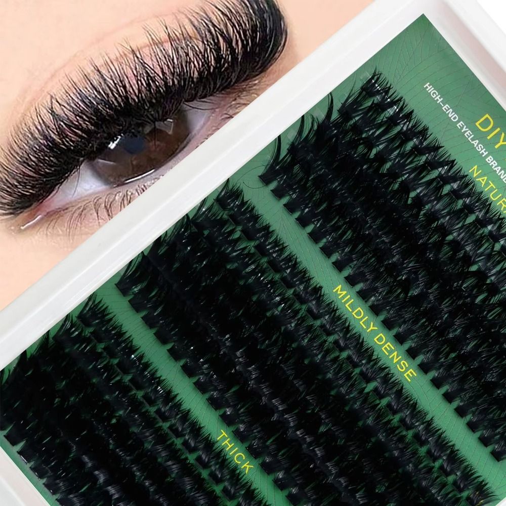 ナチュラルルックつけまつげ ボンド＆シール ウィスピー風 3 - Eyelash Extension Cluster のレビューと価格