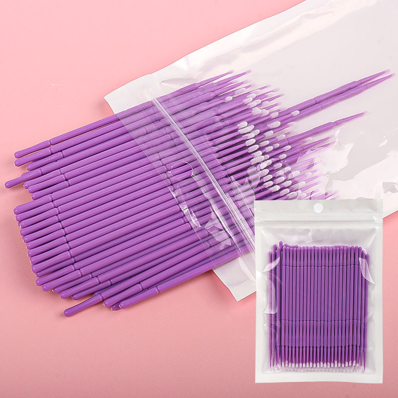 100本入り/袋 竹製まつげエクステ洗浄綿棒 ラッシュリフト - Eyelash Extension Adhesive のレビューと価格