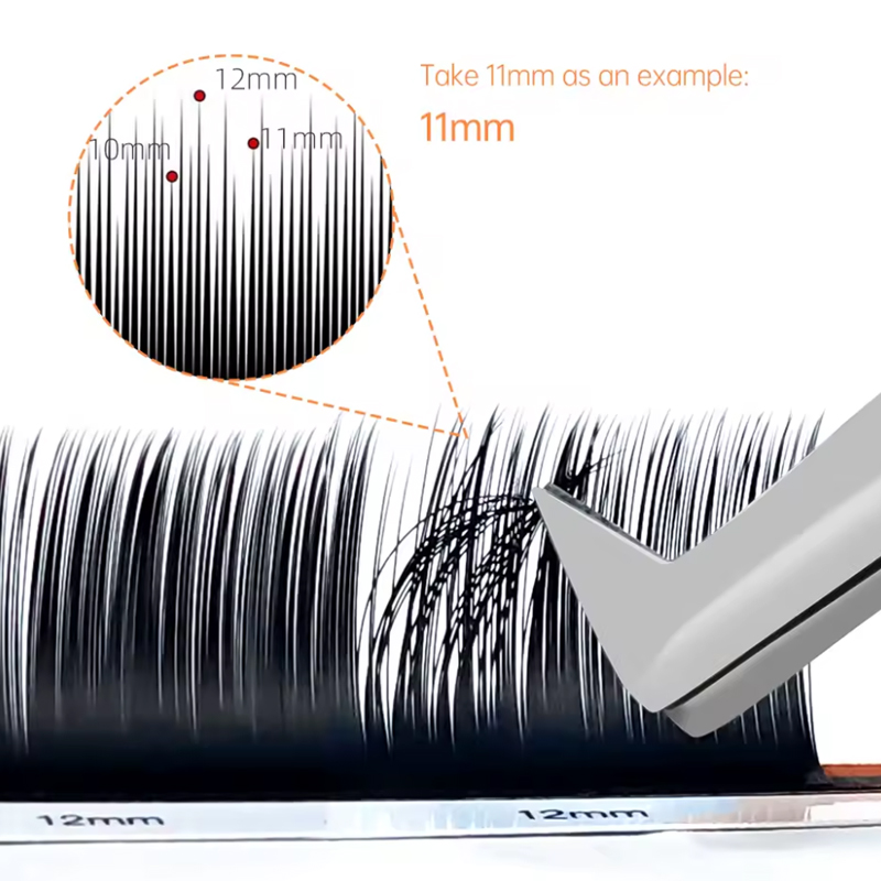ドリームバレエ カメリア ラッシュ ウィズ アドヘシブ LC - Eyelash Extension Russian Volume のレビューと価格