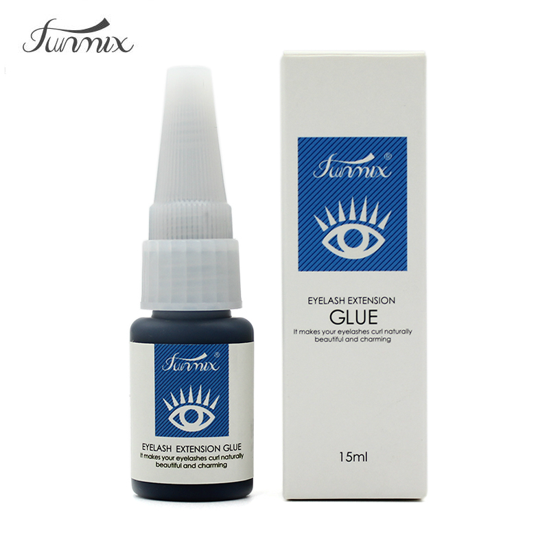 Funmix-黒のまつげ接着剤,無臭,脱臭剤なし,速乾性,1 - Eyelash Extension Eye Irritation のレビューと価格