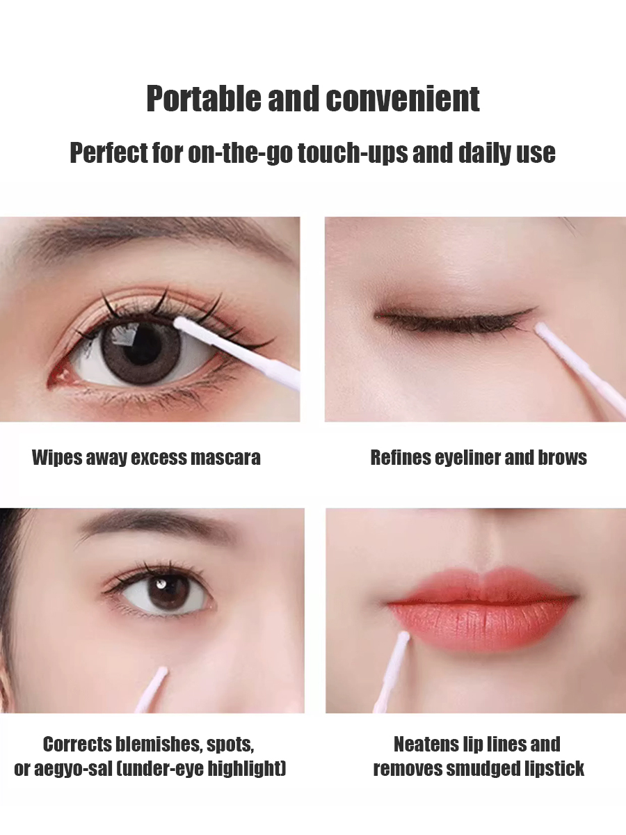 使い捨てロング綿棒まつげエクステンションマイクロブレーディン - Eyelash Extensions のレビューと価格