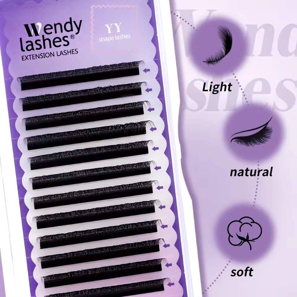 WENDY 2D YYシェイプ C/Dカール まつげエクステ - Eyelash Extension C Curl のレビューと価格