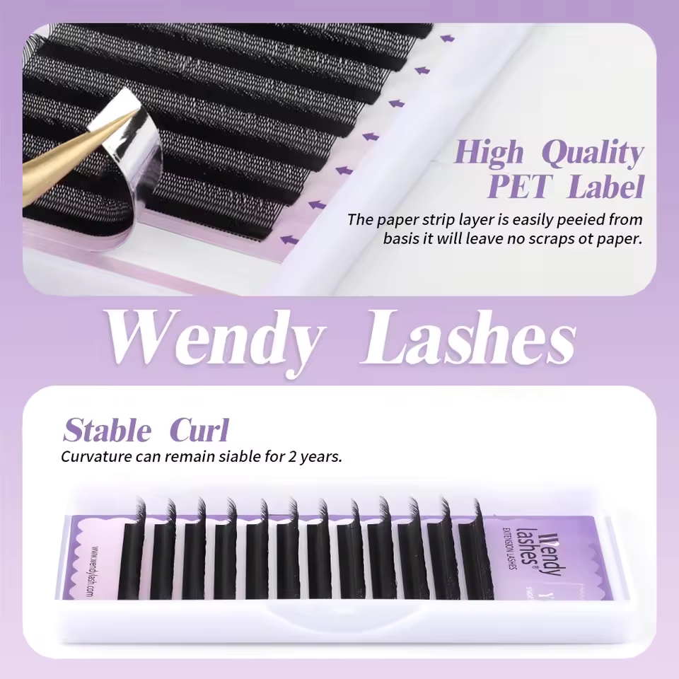 WENDY 2D YYシェイプ C/Dカール まつげエクステ - Eyelash Extension C Curl のレビューと価格