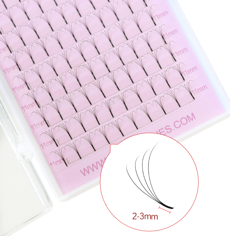 Songling-個々のまつげエクステ,長い根2dから6D, - Eyelash Extension Russian Volume のレビューと価格