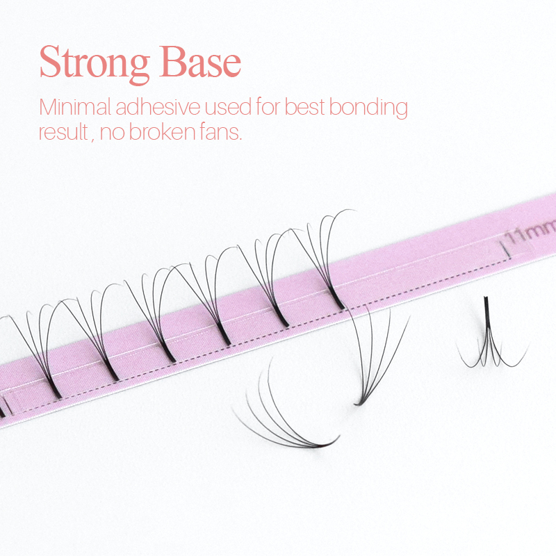 Songling-個々のまつげエクステ,長い根2dから6D, - Eyelash Extension Russian Volume のレビューと価格