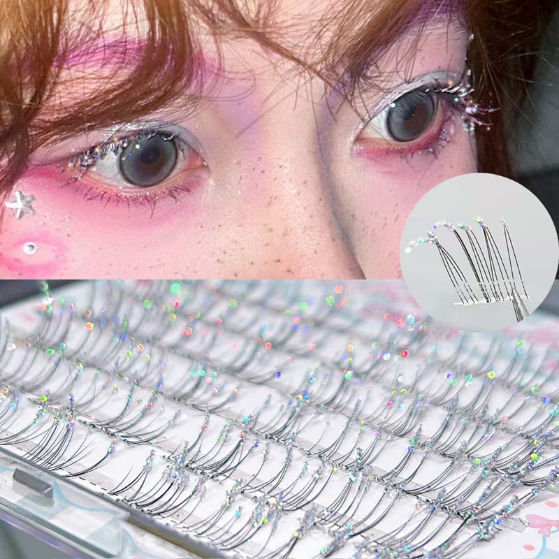 ミクシャオヘ 韓国風 自己粘着式 ダイヤモンドラッシュ 星空 - Eyelash Extension Korea のレビューと価格