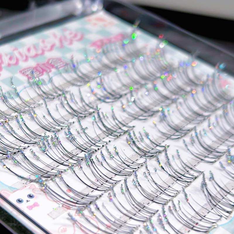 ミクシャオヘ 韓国風 自己粘着式 ダイヤモンドラッシュ 星空 - Eyelash Extension Korea のレビューと価格