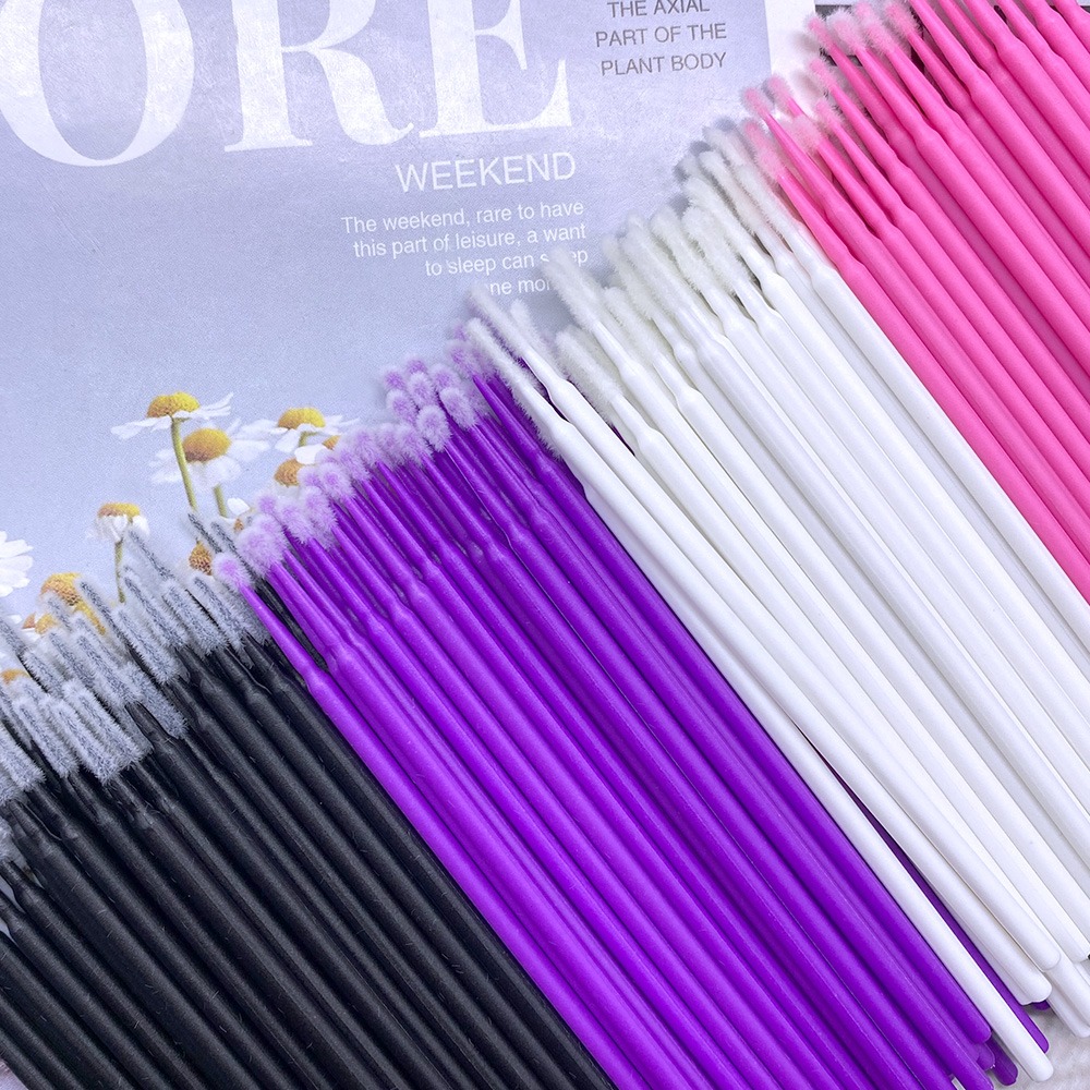 1000 ピース/ロットまつげエクステンションクリーニング綿 - Eyelash Extension Adhesive のレビューと価格