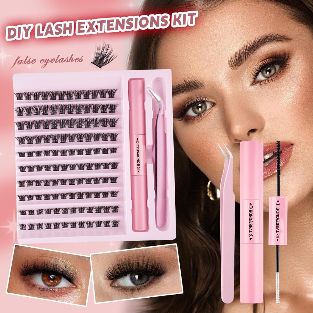 高品質ボンド＆シールつけまつげ　ウィスピー風ナチュラルルック - Eyelash Extension Cluster のレビューと価格