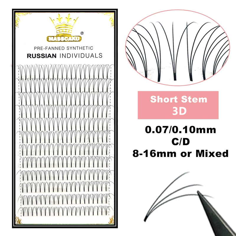 卸売12列3D 4D 5D 6Dプレメイドファン ロシアンボ - Mega Volume Lash のレビューと価格