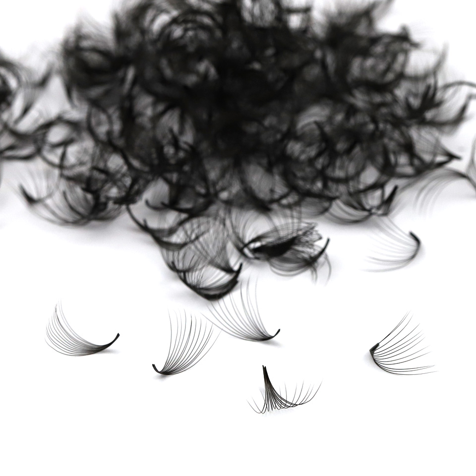 AGUUD 7mm極細先細ベース ロシアンボリュームまつげエ - Eyelash Extension Russian Volume のレビューと価格