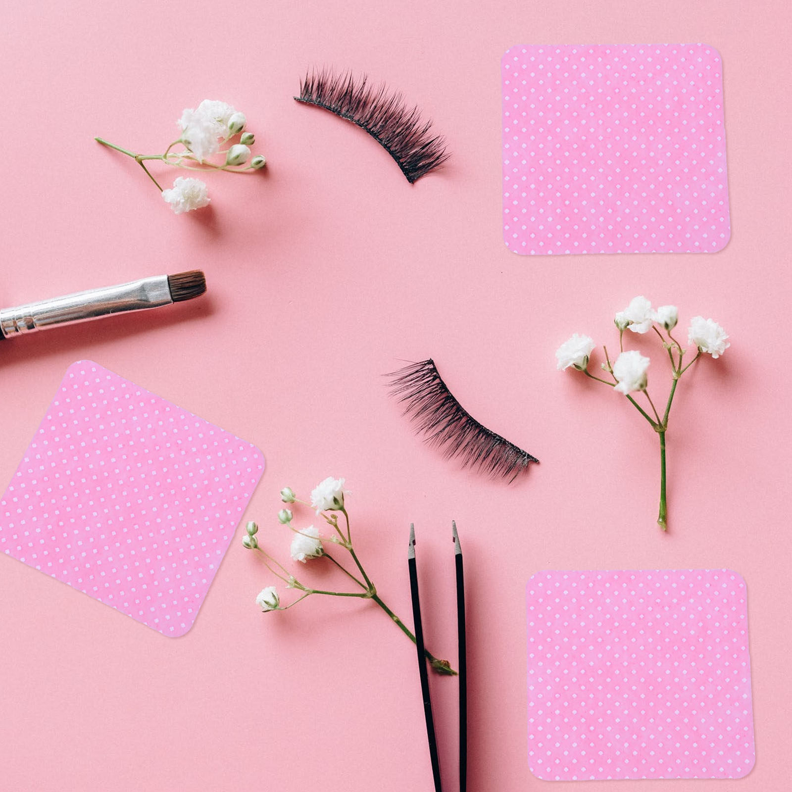 600枚入りクリーニングコットンワイプ まつげエクステ除去ツ - Eyelash Extensions のレビューと価格