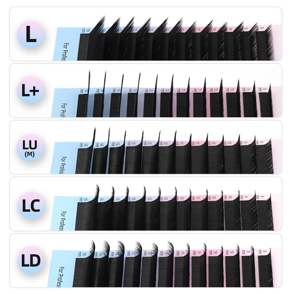 RUJADE L L+ LC LD LU(M) カール個別ま - Eyelash Extension Russian Volume のレビューと価格