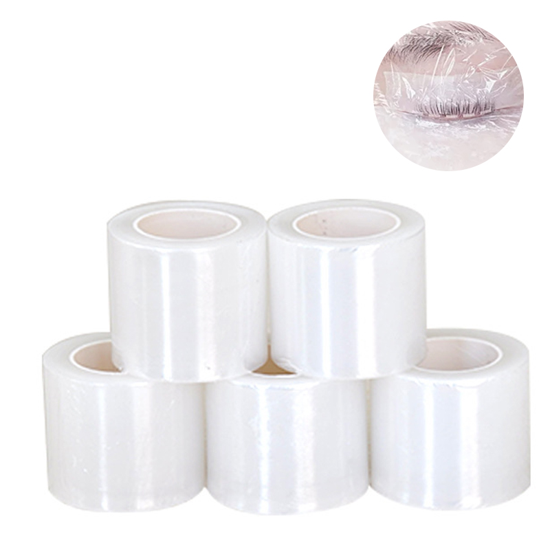 200 メートル透明メイクフィルムリップ眉毛タトゥーラップカ - Eyelash Extension Adhesive のレビューと価格