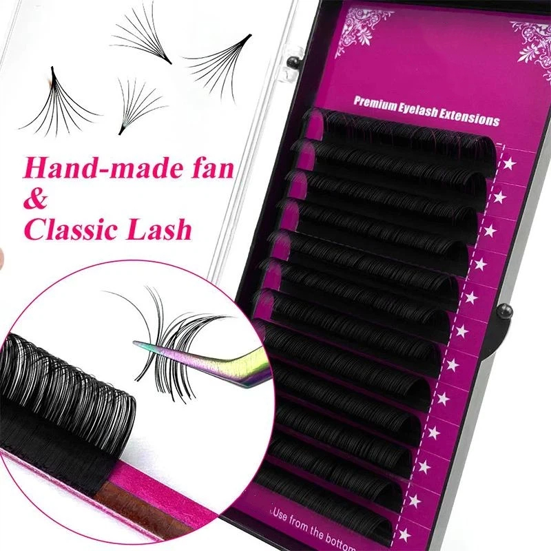 【M】まつげエクステ シングルミックスサイズ ミンクまつげ  - Eyelash Extension Volume Lashes のレビューと価格