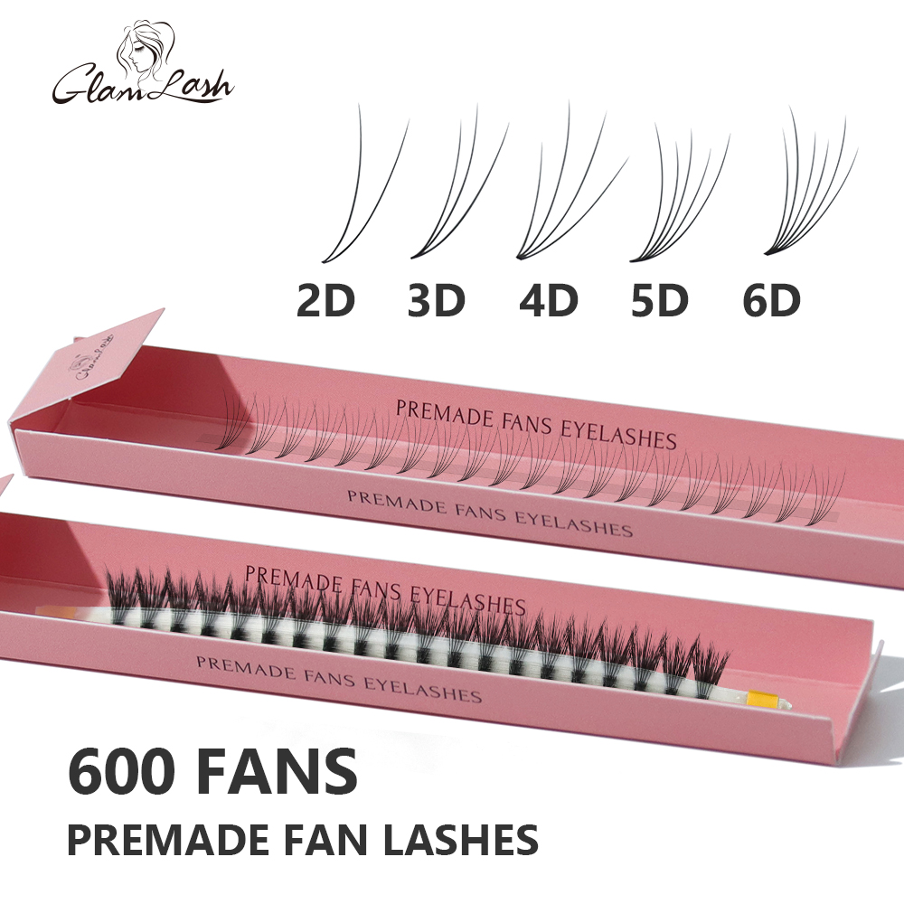 GLAMLASH プレメイドボリュームファンまつげエクステ  - Mega Volume Lash のレビューと価格