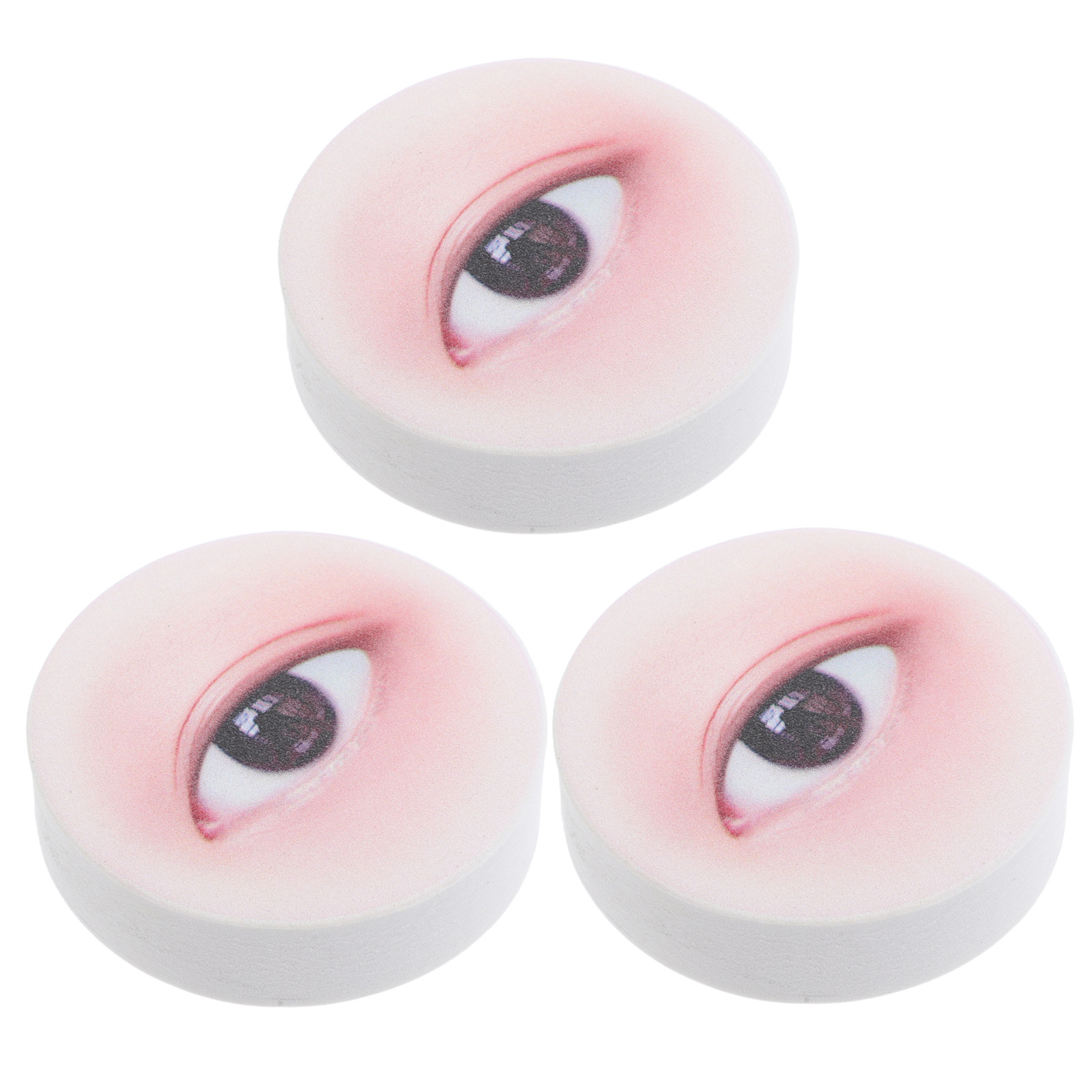 3個入りまつげエクステ練習ボード ブラック 再利用可能 まつ - Eyelash Extensions のレビューと価格
