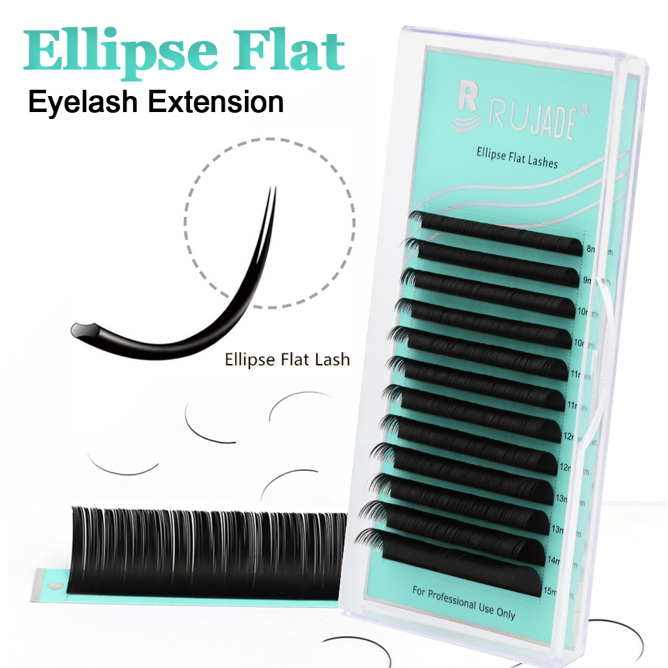 RUJADE エリプスフラットまつげエクステンション C/D - Eyelash Extension C Curl のレビューと価格