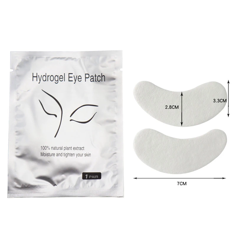 50/100/200 ペアまつげパッドゲルヒドロゲルアイパッ - Eyelash Extension Eye Mask のレビューと価格