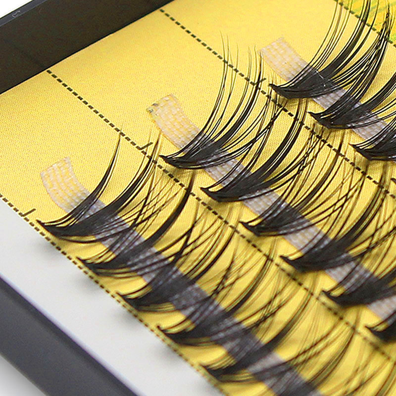 Kimcci 60 バンドルミンクまつげエクステンションナチ - Eyelash Extension Russian Volume のレビューと価格